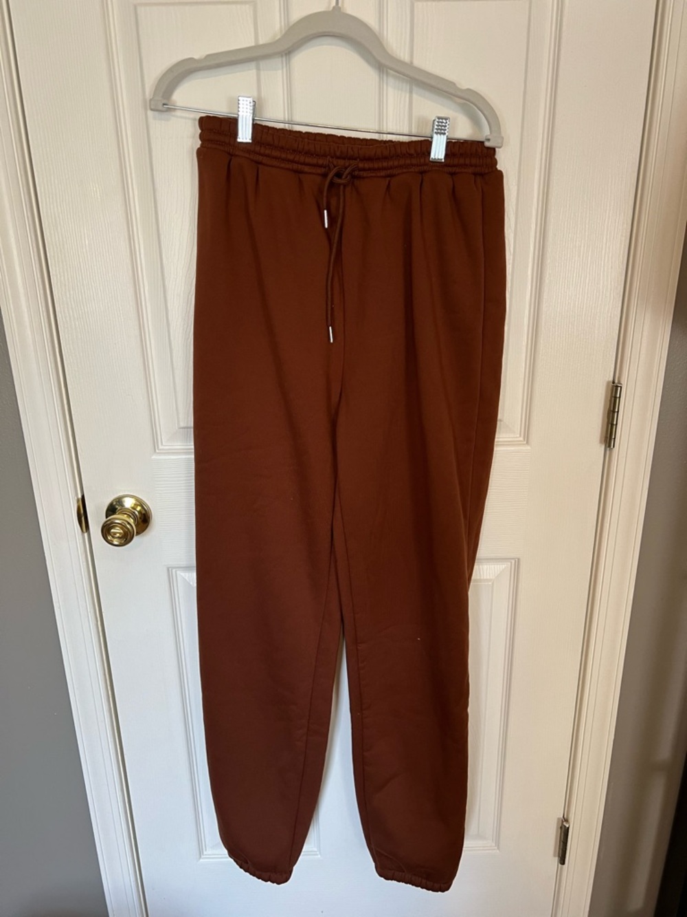 SHEIN Women’s Rust Brown Jogger Sweatpants